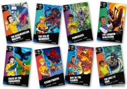 Bertrand.pt - Project X Alien Adventures: Dark Red Book Band, Oxford Levels 17-18: Dark Red Book Band, Mixed Pack Of 8