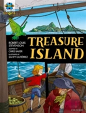 Project X Origins Graphic Texts: Dark Red Book Band, Oxford Level 17: Treasure Island