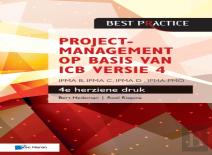 Projectmanagement Op Basis Van Icb Druk  Ipma B, Ipma C, Ipma-D , Ipma Pmo