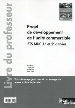 Bertrand.pt - Projet De Developpement De L'Unite Commerciale Btsmuc 1ere/2eme Annees Professeur - 2015