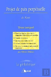 Projet De Paix Perpetuelle De Kant