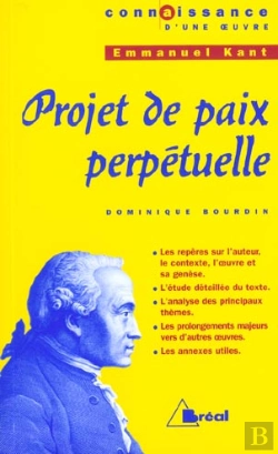Bertrand.pt - Projet De Paix Perpétuelle, D'Emmanuel Kant