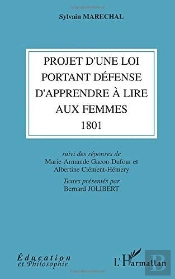 Projet D'Une Loi Portant Défense D'Apprendre À Lire Aux Femmes ; 1801