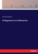 Prolegomena To In Memoriam