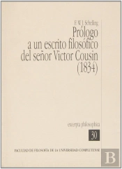 Prólogo A Un Escrito Filosófico Del Señor Victor Cousin (1834)