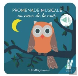 Bertrand.pt - Promenade Musicale Au Coeur De La Nuit, Livre Musical À Toucher Sonore