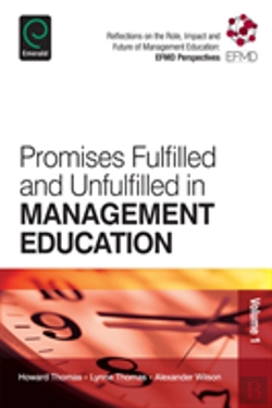 Bertrand.pt - Promises Fulfilled And Unfulfilled In Management Education
