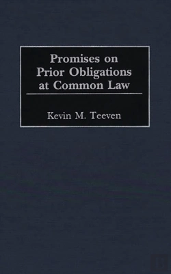 Bertrand.pt - Promises On Prior Obligations At Common Law