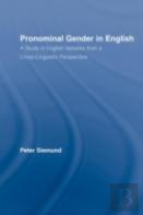 Pronominal Gender In English
