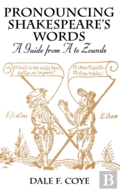 Pronouncing Shakespeare'S Words