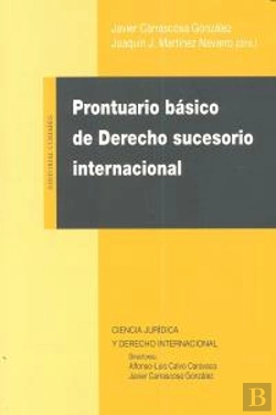 Bertrand.pt - Prontuario Básico De Derecho Sucesorio Internacional