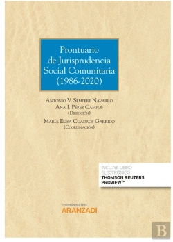 Bertrand.pt - Prontuario De Jurisprudencia Social Comunitaria (1986-2020) (Papel + E-Book)