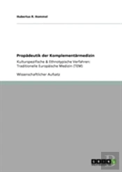 Propadeutik Der Komplementarmedizin