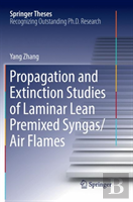 Propagation And Extinction Studies Of Laminar Lean Premixed Syngas/Air Flames