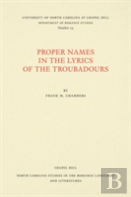 Proper Names In The Lyrics Of The Troubadours