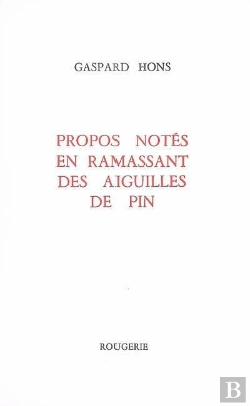 Bertrand.pt - Propos Notes En Ramassant Des Aiguilles De Pin