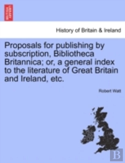 Bertrand.pt - Proposals For Publishing By Subscription