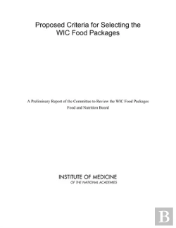 Bertrand.pt - Proposed Criteria For Selecting The Wic Food Packages