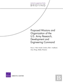 Bertrand.pt - Proposed Missions And Organization Of The U.S. Army Research, Development And Engineering Command