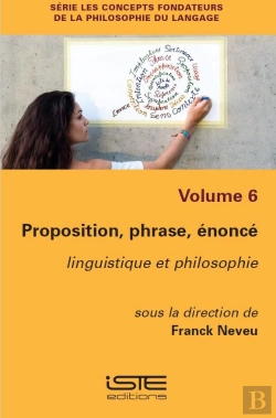 Bertrand.pt - Proposition, Phrase, Énoncé ; Linguistique Et Philosophie