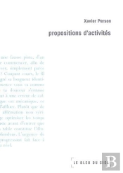 Propositions D'Activites