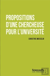 Propositions D'Une Chercheuse Pour L'Université
