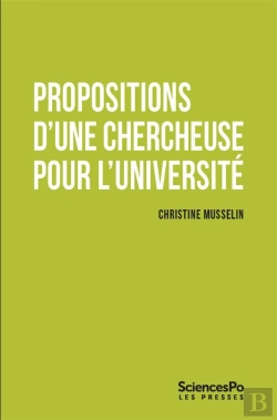 Bertrand.pt - Propositions D'Une Chercheuse Pour L'Université
