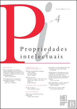 Bertrand.pt - Propriedades Intelectuais, Número 4, Novembro 2015