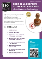 Propriete Litteraire Et Artistique