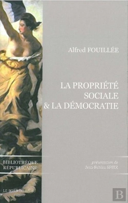 Bertrand.pt - Propriete Sociale Et La Démocratie D'Alfred Fouillee