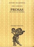 Prosas da Época de Coimbra