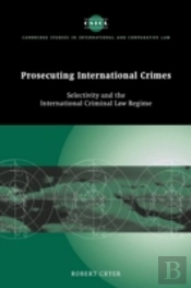 Prosecuting International Crimes