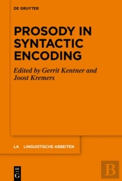 Prosody In Syntactic Encoding