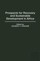 Prospects For Recovery And Sustainable Development In Africa