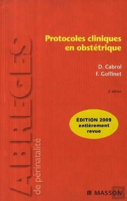 Bertrand.pt - Protocoles Cliniques En Obstétrique (3e Édition)