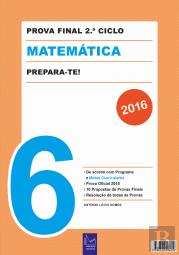 Prova Final 2.º Ciclo - Matemática 6.º Ano - 2016