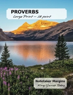 Bertrand.pt - Proverbs Large Print - 18 Point: Notetak