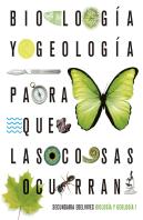 Proyecto: Para Que Las Cosas Ocurran - Biología Y Geología 1