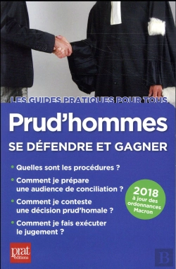 Bertrand.pt - Prud'Hommes ; Se Défendre Et Gagner (Édition 2018)