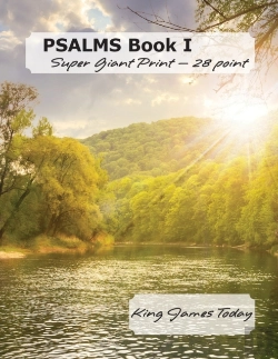 Bertrand.pt - Psalms Book I, Super Giant Print - 28 Point