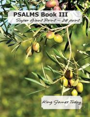Psalms Book Iii, Super Giant Print - 28 Point