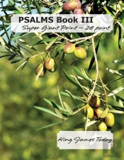 Psalms Book Iii, Super Giant Print - 28 Point
