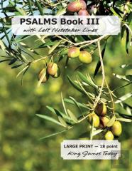 Psalms Book Iii With Left Notetaker Lines