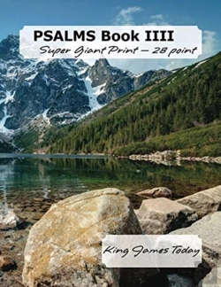 Bertrand.pt - Psalms Book Iiii, Super Giant Print - 28 Point