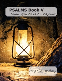 Bertrand.pt - Psalms Book V, Super Giant Print - 28 Point