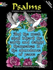 Psalms Stained Glass Coloring Book