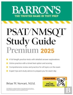 Bertrand.pt - Psat/Nmsqt Premium Study Guide: 2025: 2 Practice Tests + Comprehensive Review + 200 Online Drills