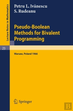 Bertrand.pt - Pseudo-Boolean Methods For Bivalent Programming
