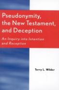 Pseudonymity, The New Testament, And Deception