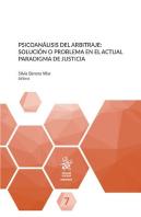 Psicoanalisis Del Arbitraje: